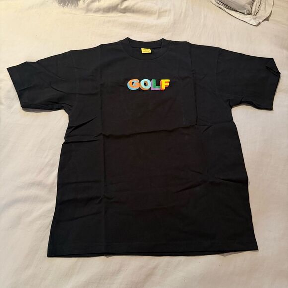 GOLF WANG COMMUNITY NWT black Multi 3D T-shirt size sm - Picture 5 of 9